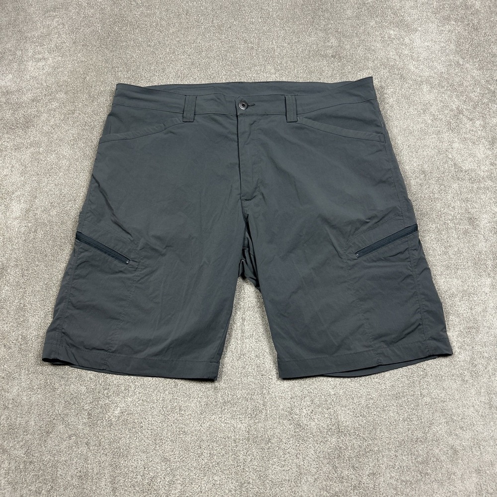 GORUCK Challenge Shorts 10" Mens 38 Gray Tactical Hiking Tough Dry Zip Pockets